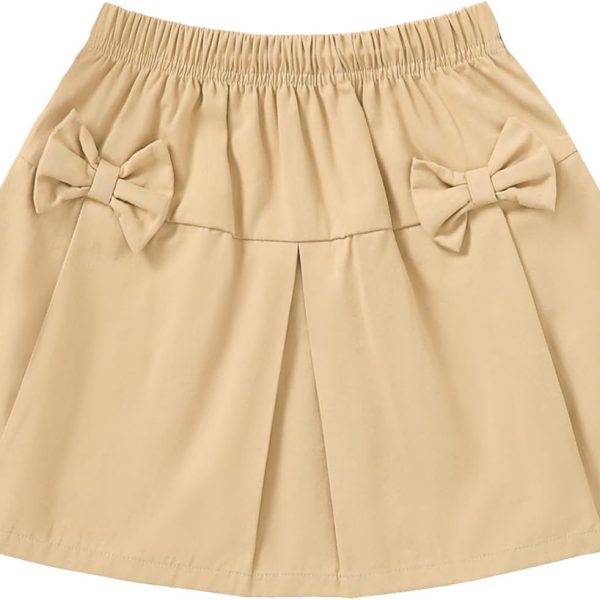Girls Pleated Skirts Cute Summer Graphic Casual Mini Tennis Skirts